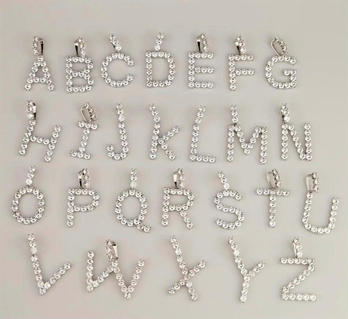 Initial Spark Necklace