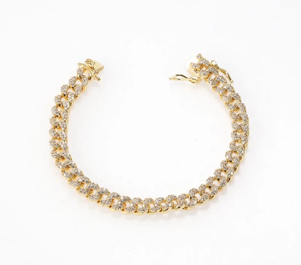 Diamond Cuban Link Bracelets