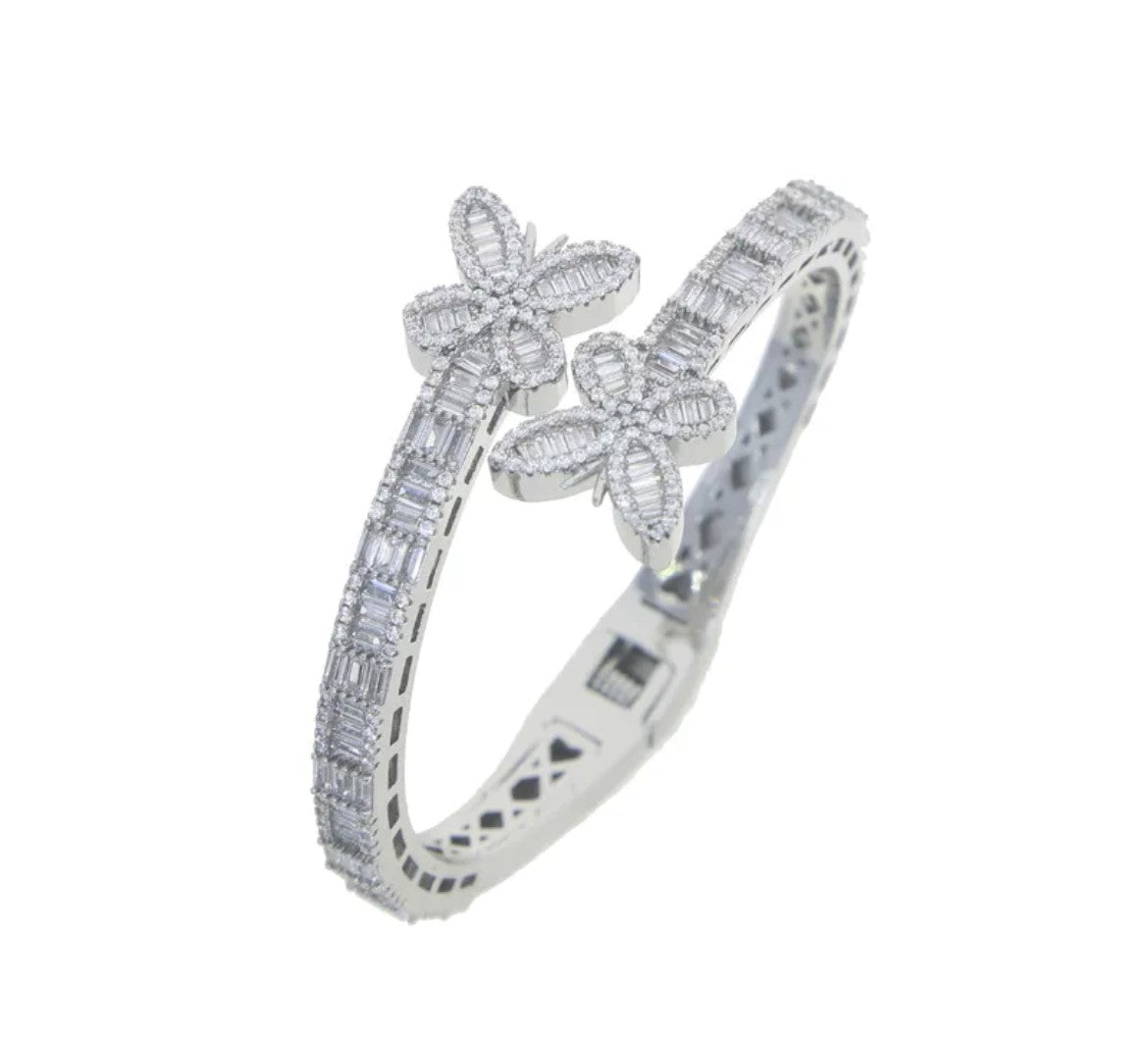 Baguette Butterfly Bracelet