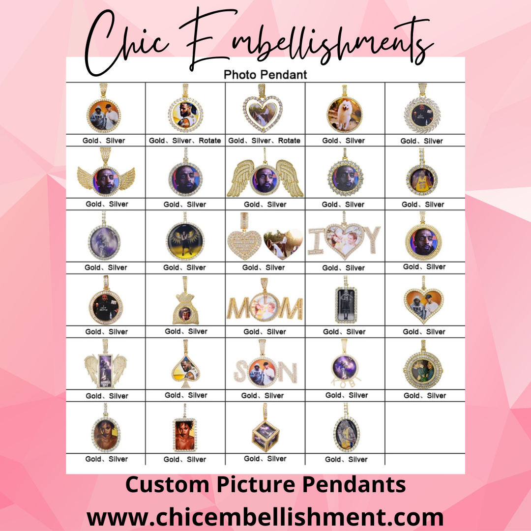 Custom Picture Pendants