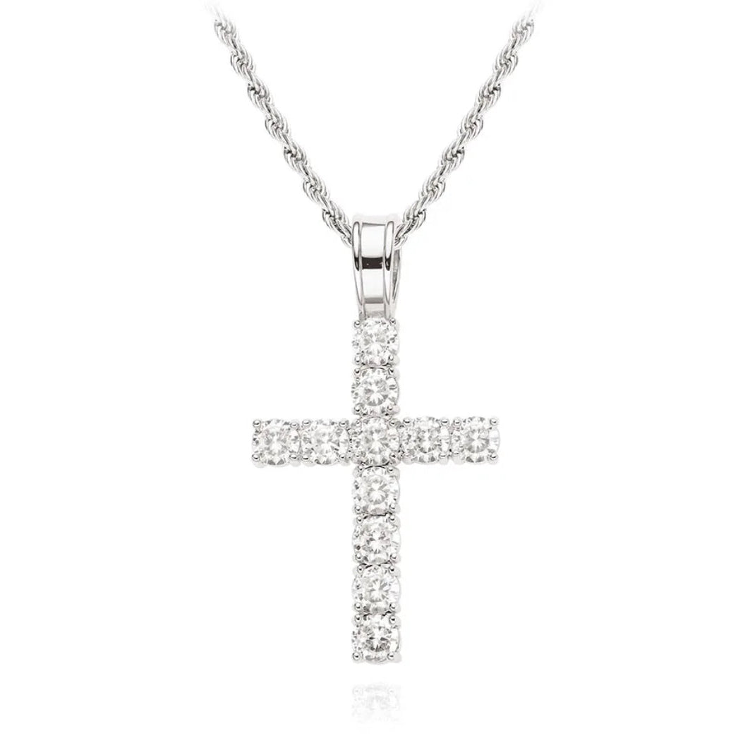 Diamond Cross Necklace
