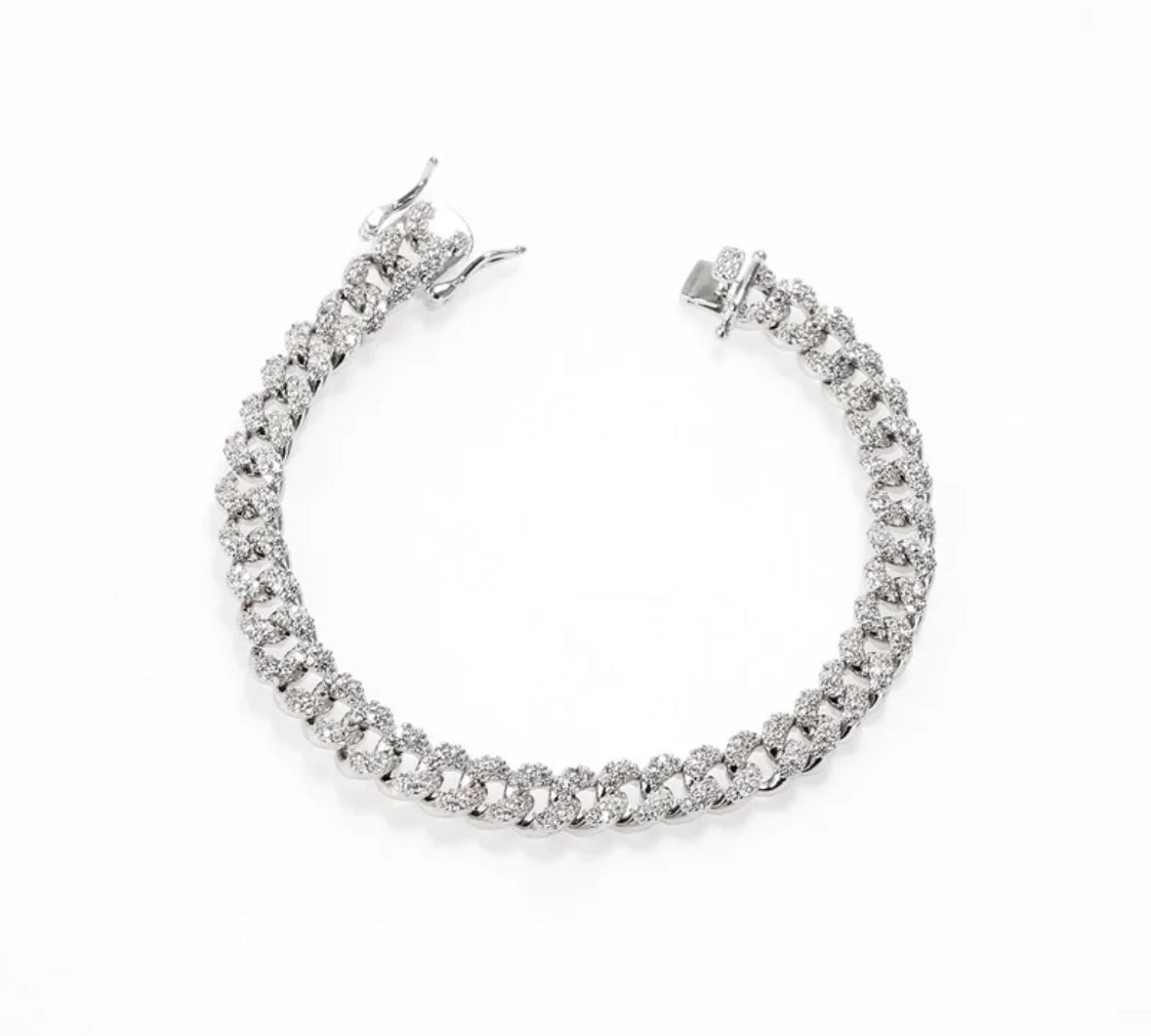 Diamond Cuban Link Bracelets