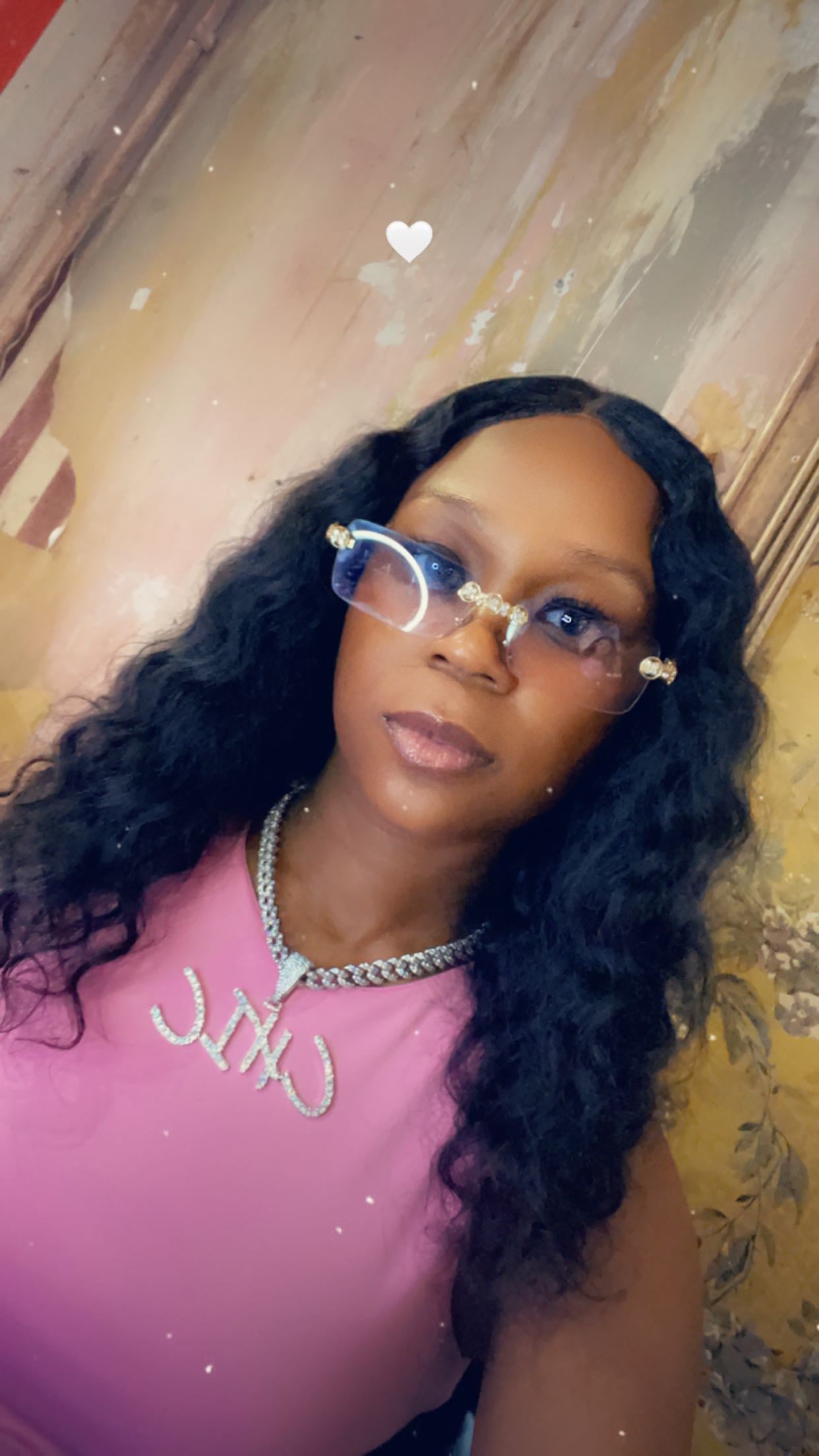 Vintage Rimless Rectangle Sunglasses