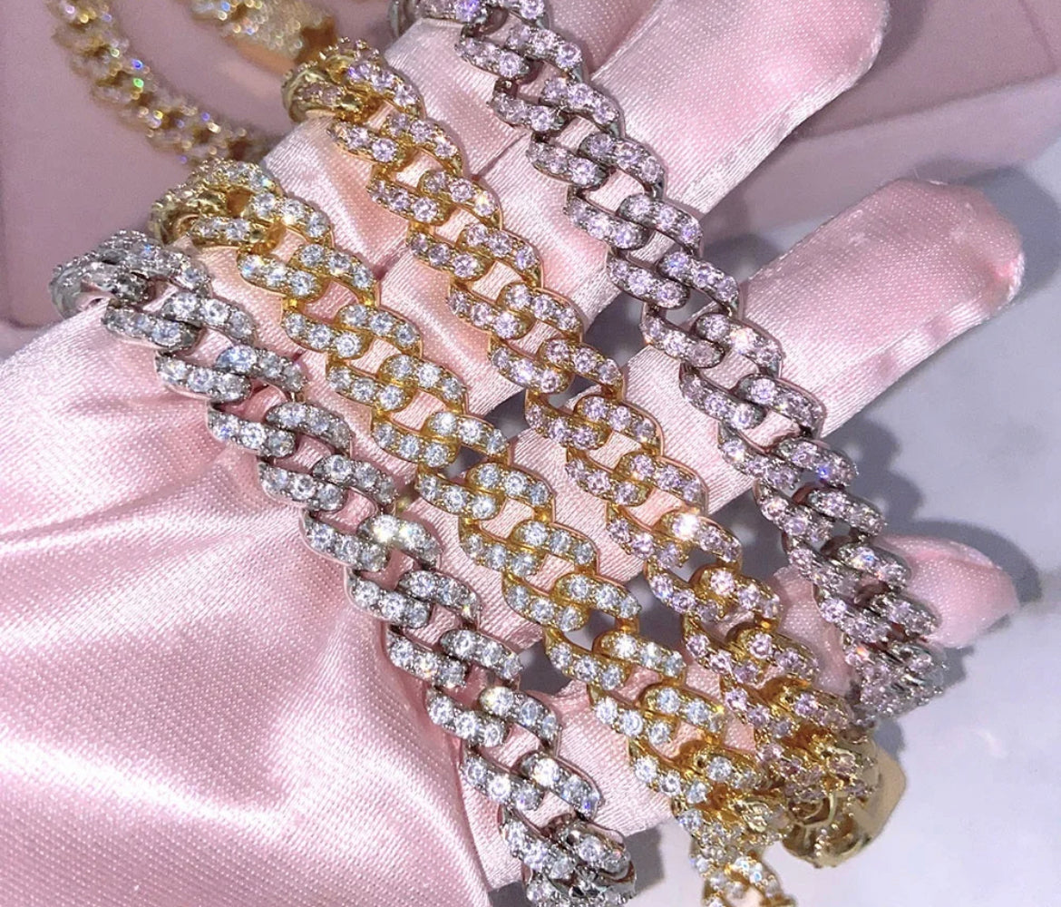 Diamond Cuban Link Bracelets