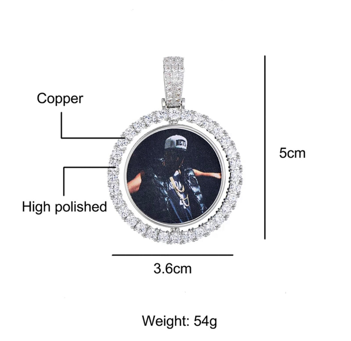 Custom Picture Pendants