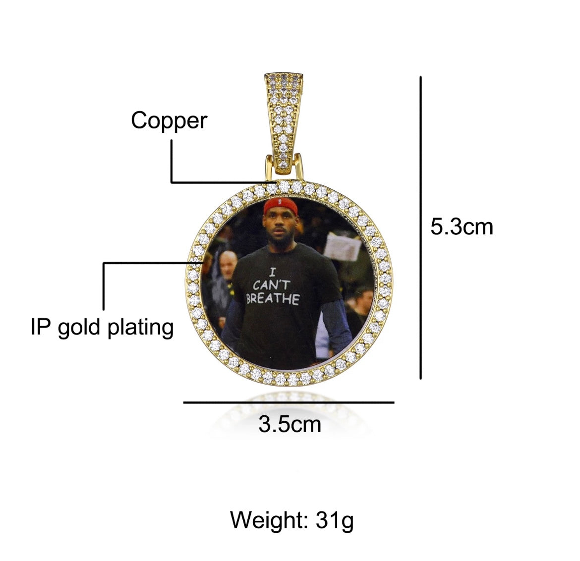 Custom Picture Pendants