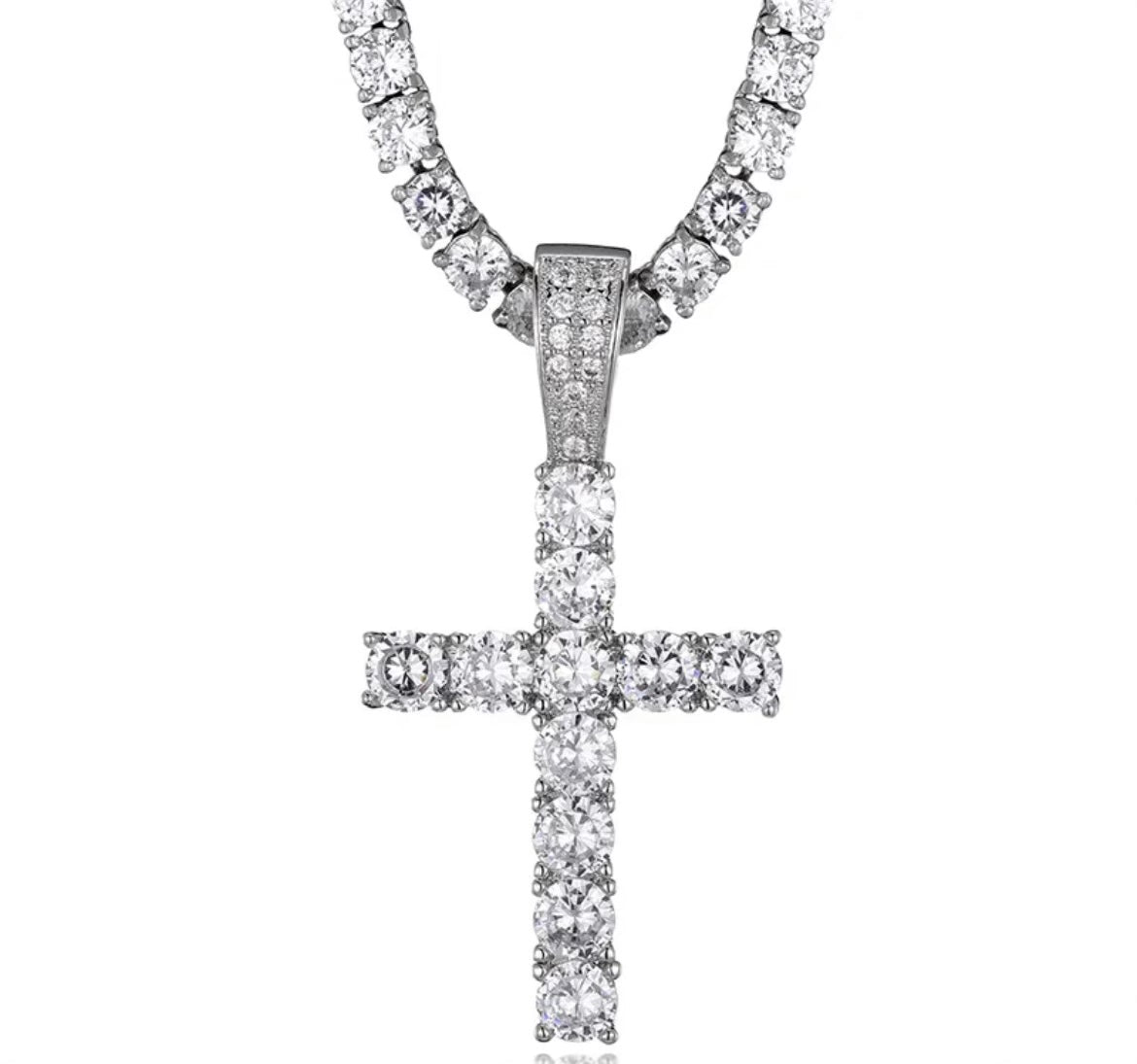 Diamond Cross Necklace