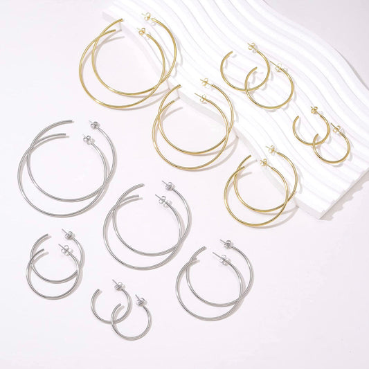 Chic Hoop Earrings