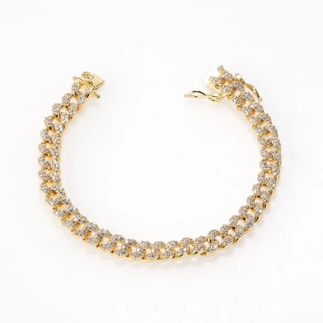 Diamond Cuban Link Bracelets