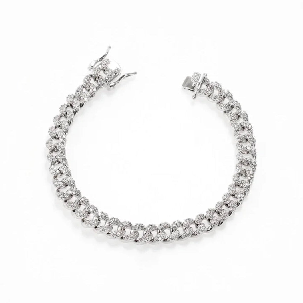 Diamond Cuban Link Bracelets