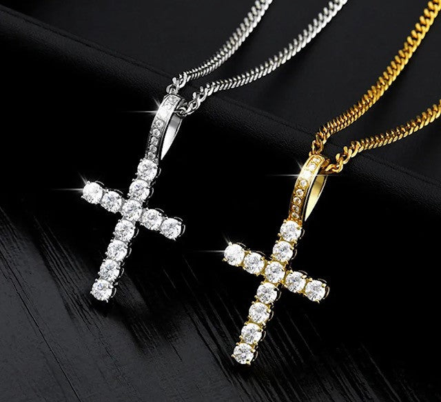 Diamond Cross Necklace