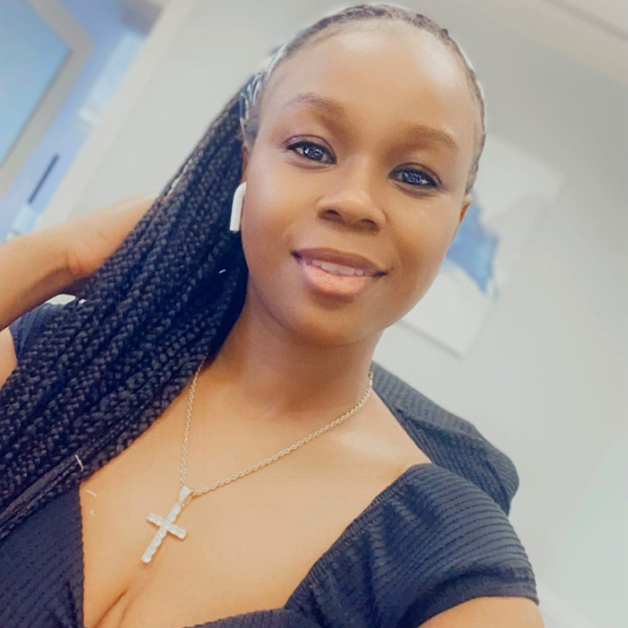 Diamond Cross Necklace