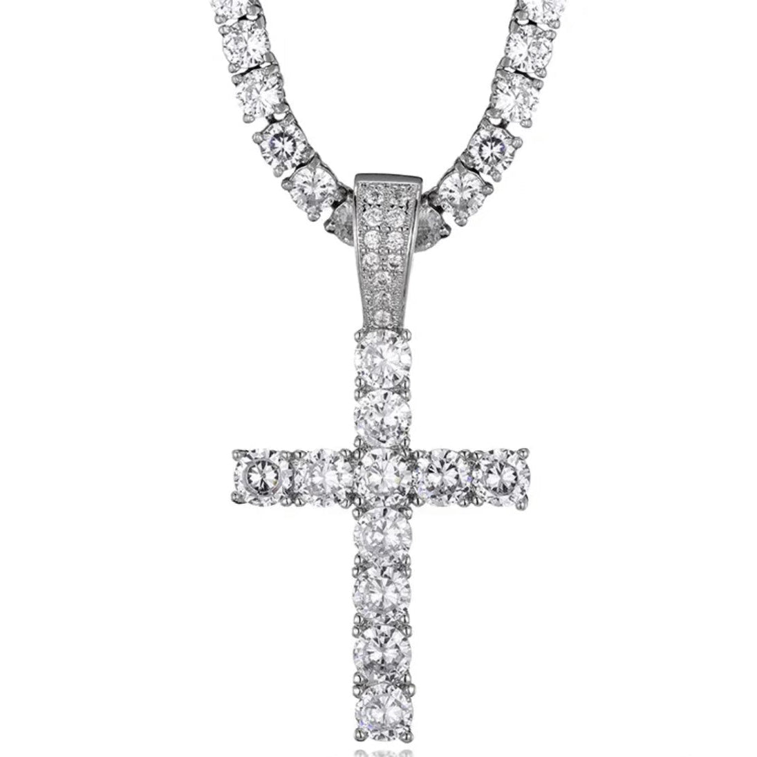 Diamond Cross Necklace