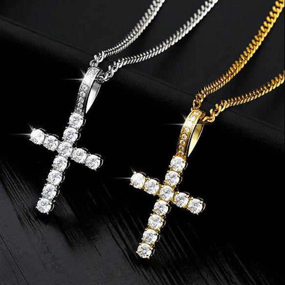 Diamond Cross Necklace