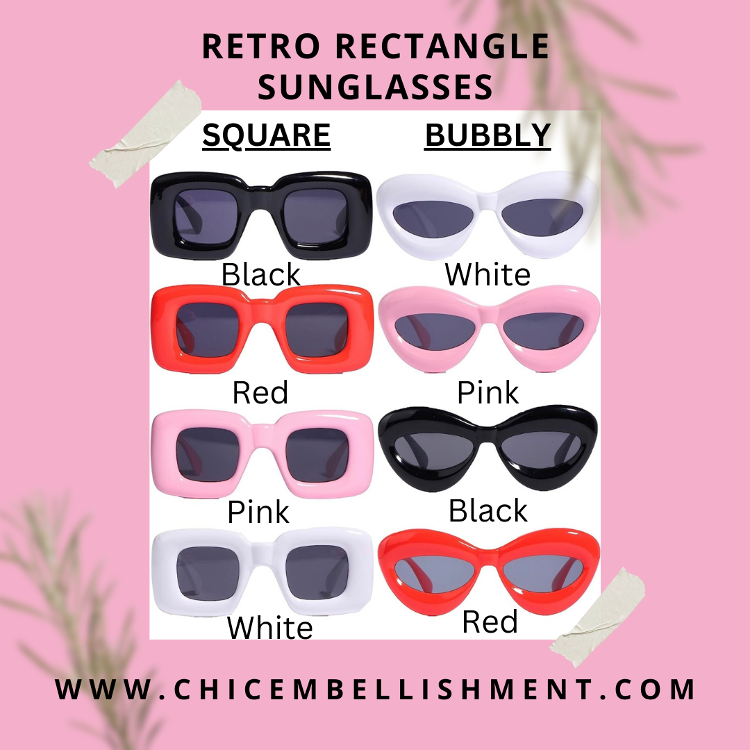 Chunky Retro Sunglasses