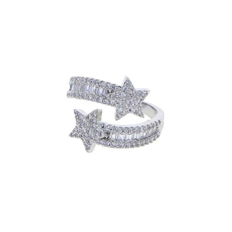 Baguette Star Ring