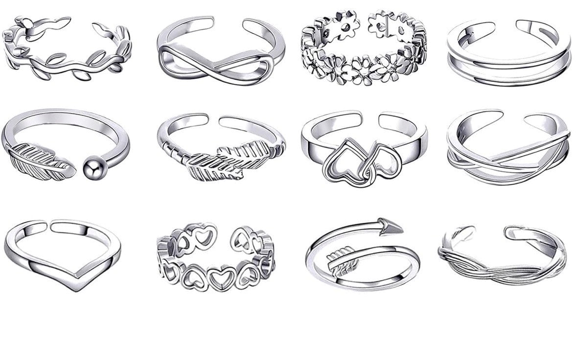 Chic Toe Rings