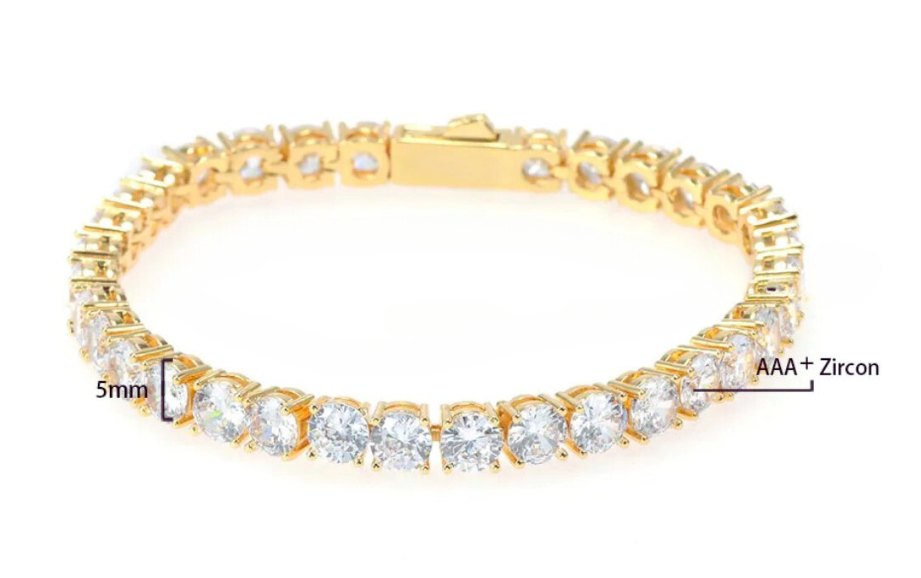Diamond Tennis Bracelet – Chic Embellishments
