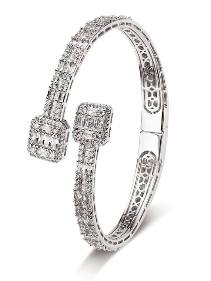 Baguette Square Bangle