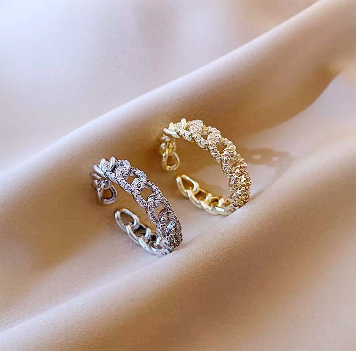 Diamond Cuban Link Ring