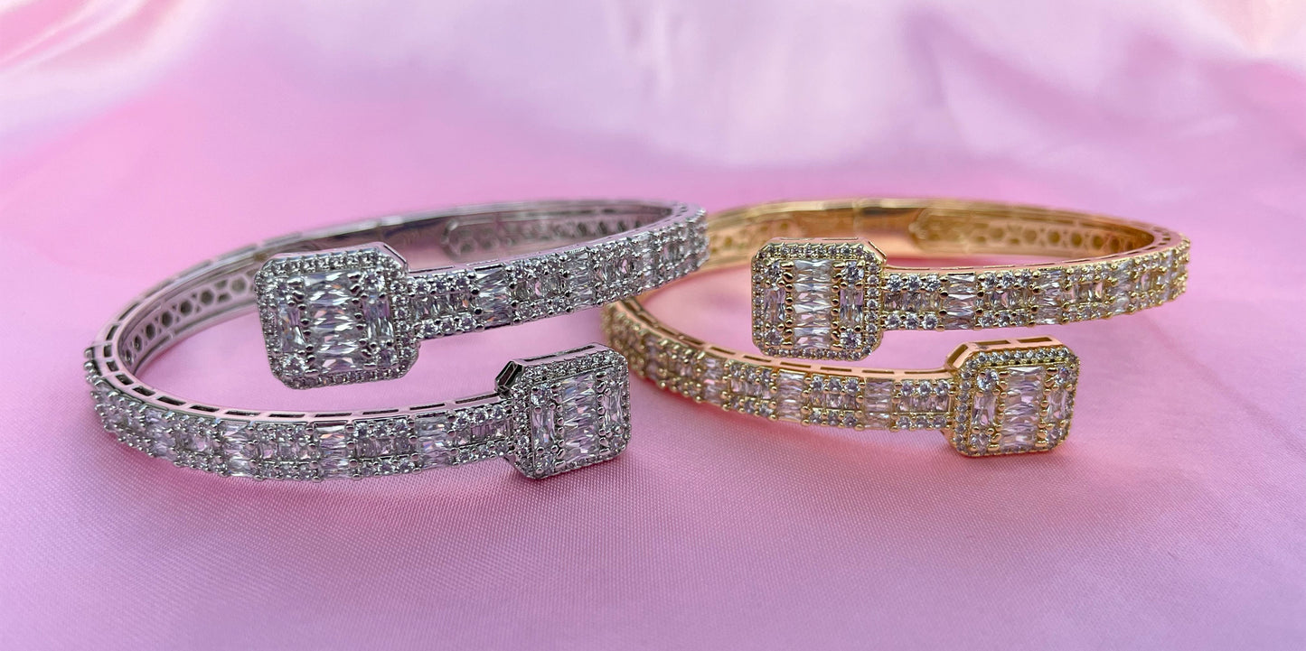 Baguette Square Bangle