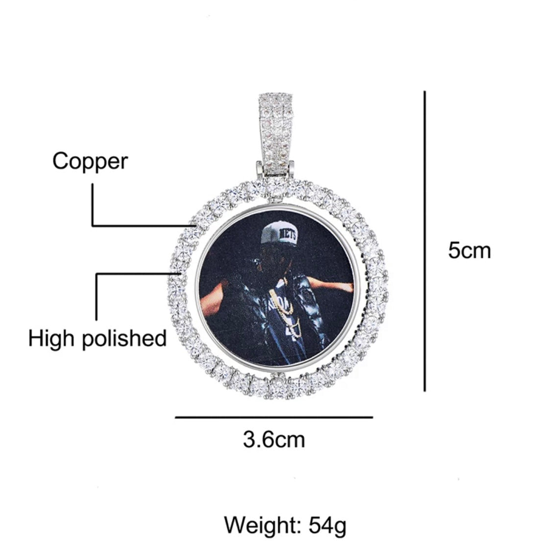 Custom Picture Pendants