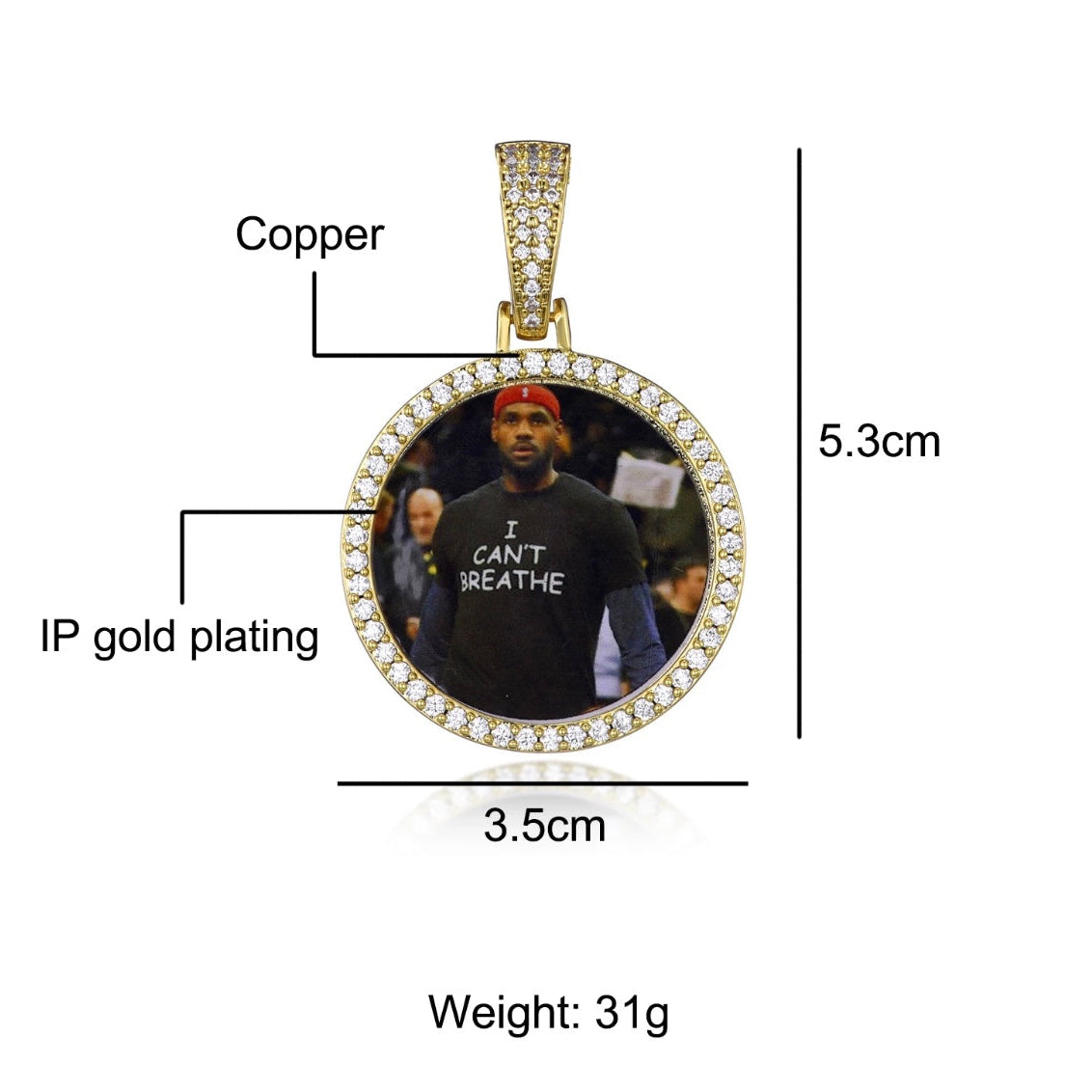 Custom Picture Pendants